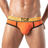 Slips ohne Rückenteil - Soft Cotton, Komfort & Freiraum, Orange | TOF Paris