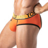 Slips ohne Rückenteil - Soft Cotton, Komfort & Freiraum, Orange | TOF Paris