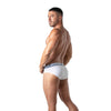 Slip Weiß, Sportlich & Elastisch mit Jacquard-Bund, Weich | TOF Paris