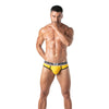 Slips Gelb mit Jacquard-Bund - Sportlich & Elastisch | TOF Paris