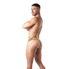 Stringless Thong für Herren - Komfort & XXL-Beutel, Orange | TOF Paris