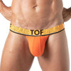 Stringless Thong für Herren - Komfort & XXL-Beutel, Orange | TOF Paris