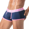 Boxershorts Marineblau mit elastischem Jacquard-Bund, sportlich & bequem | TOF Paris