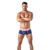 Boxershorts Marineblau mit elastischem Jacquard-Bund, sportlich & bequem | TOF Paris