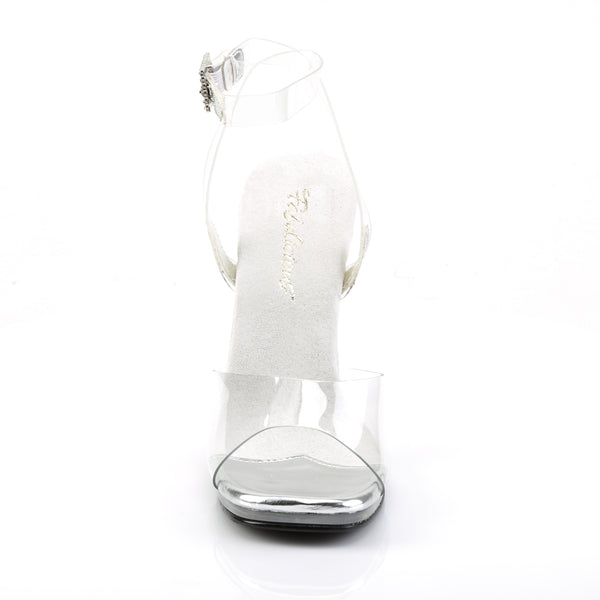 CHIC-06 Sandaletten Transparent von Fabulicious – Ansicht 2