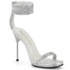 CHIC-40 - Sandaletten - Silber/Strass | Fabulicious
