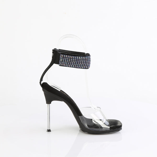 CHIC-42 Sandalette Schwarz von Fabulicious – Ansicht 5