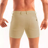 Beiges verführerisches Chino Short für einen modernen Look von TOF Paris – Ansicht 2