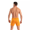 Orangene kurze Chinoshorts mit figurbetontem Schnitt von TOF Paris – Ansicht 2