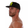 Gelbes lässiges Skater Cap für maskuline Styles von TOF Paris – Ansicht 2