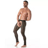 Fishnet Leggings Chaps - Transparenter Look mit Low-Rise Taille, Schwarz | TOF Paris