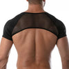Raglan Crop Top mit Harness & seitlichen Schlaufen - Modern & Figurbetont, Weiß | TOF Paris