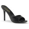 CLASSIQUE-01 Pantoletten Schwarz | Pleaser