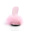 CLASSIQUE-01F Pantoletten Baby Pink | Fabulicious