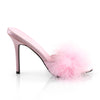 CLASSIQUE-01F Pantoletten Baby Pink | Fabulicious
