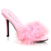 CLASSIQUE-01F Pantoletten Baby Pink | Fabulicious