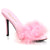 CLASSIQUE-01F Pantoletten Baby Pink | Fabulicious