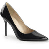 CLASSIQUE-20 Pumps Schwarz Lack | Pleaser