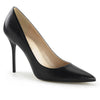 CLASSIQUE-20 Pumps Schwarz Matt | Pleaser