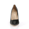 CLASSIQUE-20SP Pumps Schwarz Snake-Print Leder | Pleaser