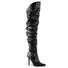 CLASSIQUE-3011 Overknee Stiefel Schwarz | Pleaser