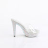 COCKTAIL-501DM Plateau Pantoletten schwarz | Fabulicious