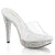 COCKTAIL-501DM Plateau Pantoletten schwarz | Fabulicious