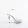 COCKTAIL-506 - Plateau Sandaletten - Transparent EUR 39 | Fabulicious SALE
