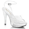 COCKTAIL-506 - Plateau Sandaletten - Transparent EUR 39 | Fabulicious SALE