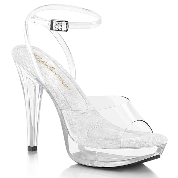 COCKTAIL-506 - Plateau Sandaletten - Transparent EUR 39 | Fabulicious SALE