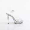 COCKTAIL-507 - Plateau Sandaletten - Transparent EUR 35 | Fabulicios SALE