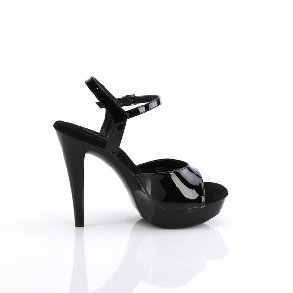 COCKTAIL-509 Plateau Sandaletten Schwarz | Fabulicious SALE