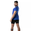 Blaues Colorful-T-Shirt von TOF Paris – Ansicht 3