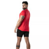 Rotes Colorful-T-Shirt von TOF Paris – Ansicht 4