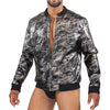 Bomberjacke Braun-Camouflage - zeitloser Midseason-Style | TOF Paris