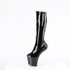 CRAZE-2000 Plateau Pony Stiefel - Schwarz Lack von Pleaser – Ansicht 3