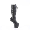 CRAZE-2023 Plateau Pony Stiefel - Schwarz Matt von Pleaser – Ansicht 5