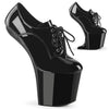 CRAZE-860 Plateau Pumps Schwarz | Pleaser