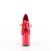 CRAZE-860 Plateau Schuhe Rot Lack von Pleaser – Ansicht 2