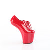 CRAZE-860 Plateau Schuhe Rot Lack von Pleaser – Ansicht 5