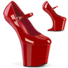 CRAZE-880 Plateau Pumps - Rot Lack | Pleaser