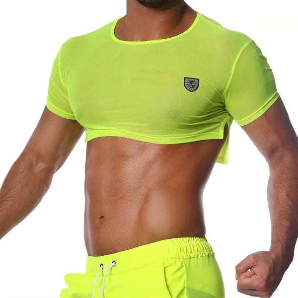Crop tops Schuhe Transparent Neon von TOF Paris – Ansicht 3