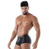 Schwarzer Kinky Zip Trunk-Slip von TOF Paris – Ansicht 3