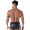 Schwarzer Kinky Zip Trunk-Slip von TOF Paris – Ansicht 4