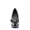 CUTIEPIE-02 Plateau Pumps Schwarz Lack | Pin Up Couture