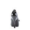 CUTIEPIE-02 Plateau Pumps Schwarz Lack | Pin Up Couture