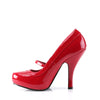 CUTIEPIE-02 Plateau Pumps Rot | Pin Up Couture