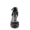 CUTIEPIE-12 Plateau Pumps - Schwarz | Pin Up Couture