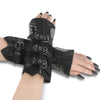 DA-457 Armstulpen Schwarz Matt von DemoniaCult