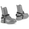 DA-510 Stiefel-Harness Schwarz Matt von DemoniaCult